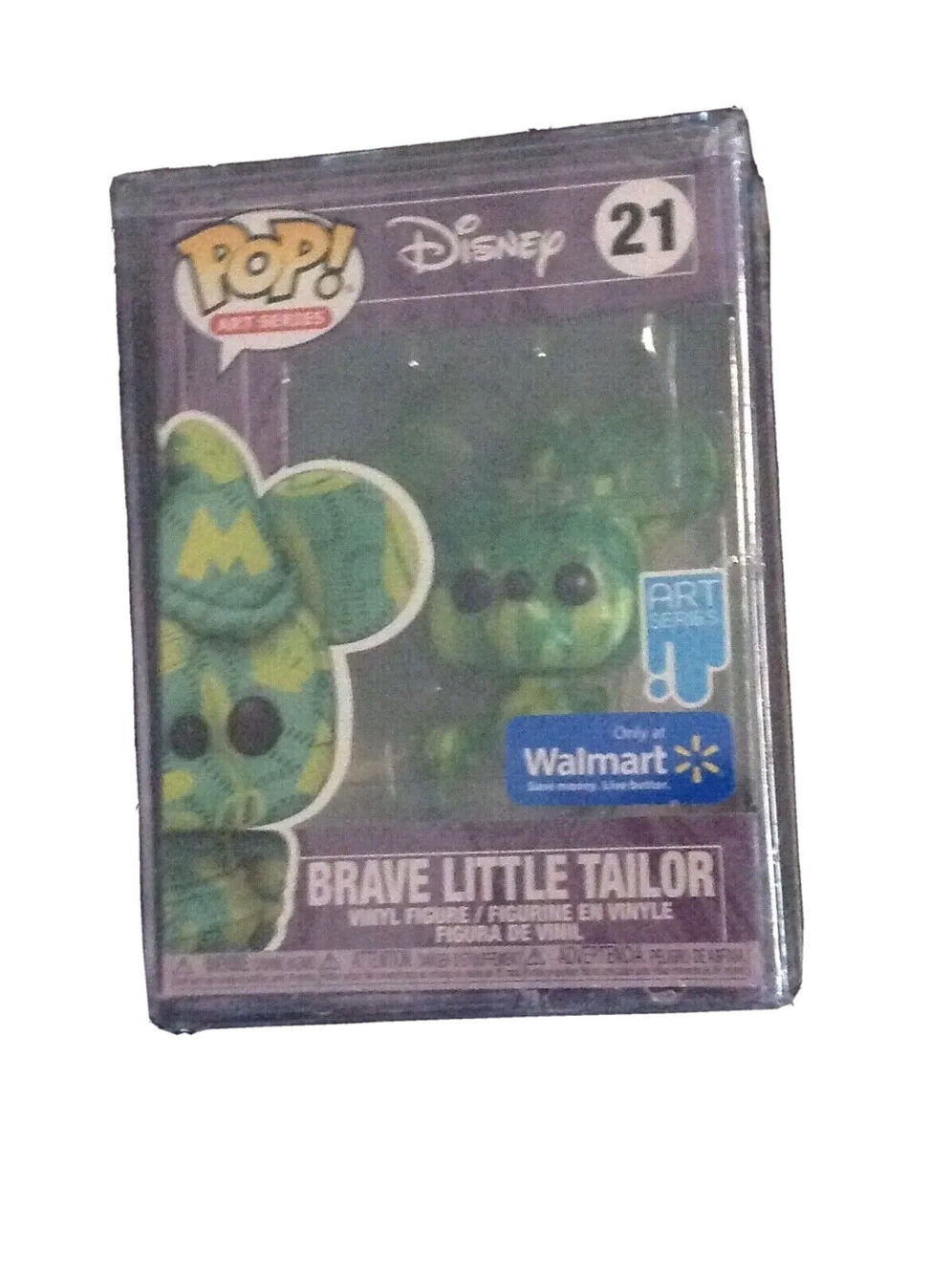 Funko Pop Brave Little Tailor #21 Disney Art Series Mickey New + Protector Case